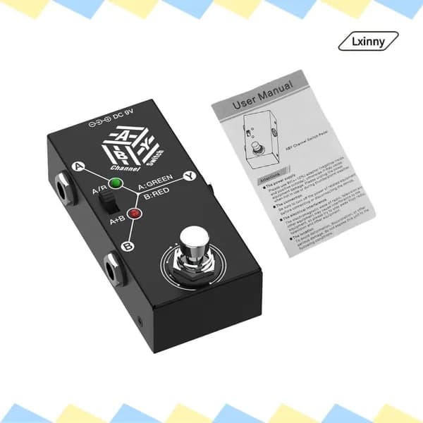 Эффектные педали, надежный металлический ABY Line Selector, для профессиональных гитаристов