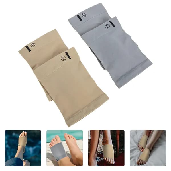 Эластичные носки с поддержкой стопы и гелевой подушечкой для женщин 2 пар
