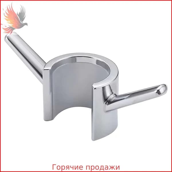 Сиденье для душа без перфорации, душевая стойка, двойной крючок