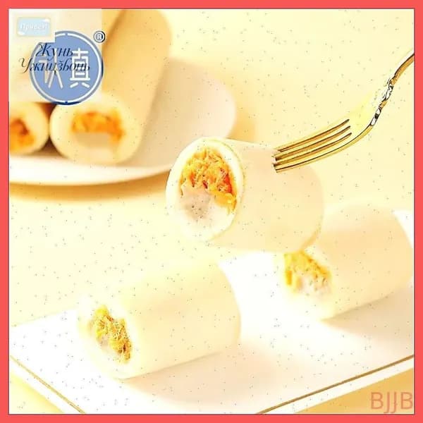 Булочки с начинкой из яичной пасты и мясных полосок, 4 упаковки