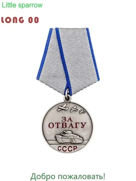Сувенирная медаль СССР За отвагу