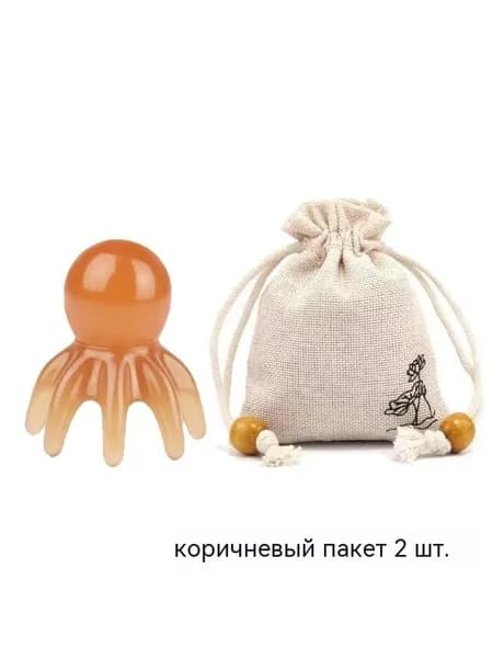 Массажный гребень с осьминогом