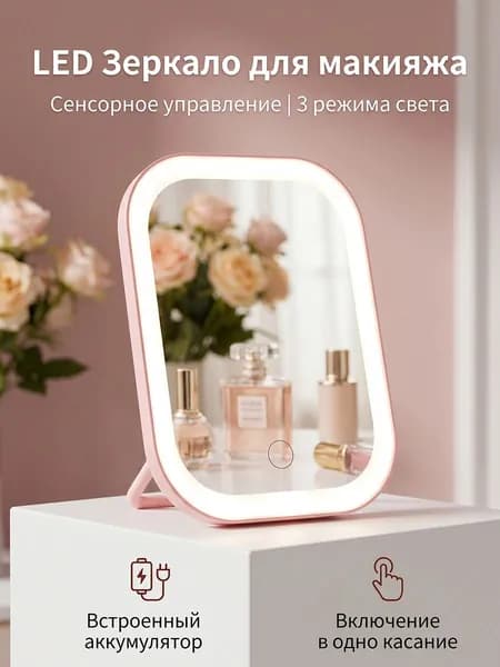 Зеркало интерьерное, 14 см х 18.5 см, 1 шт