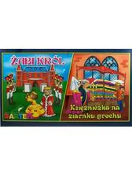 Gra dwustronna Zabi krol i Ksiezniczka na ziarnku grochu - INNI Настольная игра