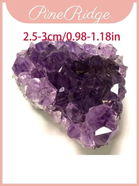 декор druzy geode образец кристалл аметист натуральный кластер целебный кварц 2 5 3 см