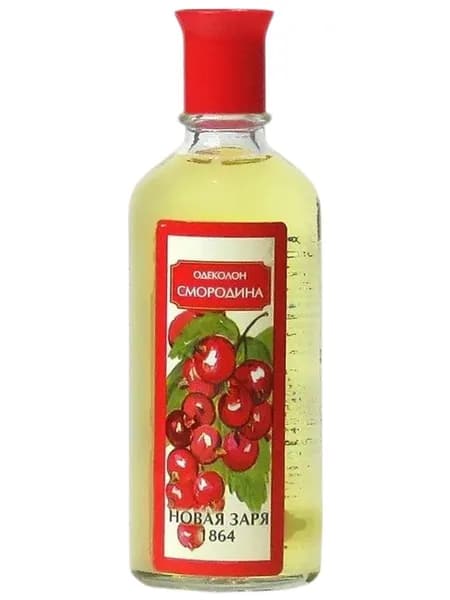 Новая Заря Одеколон Смородина 2 шт по 100 мл.