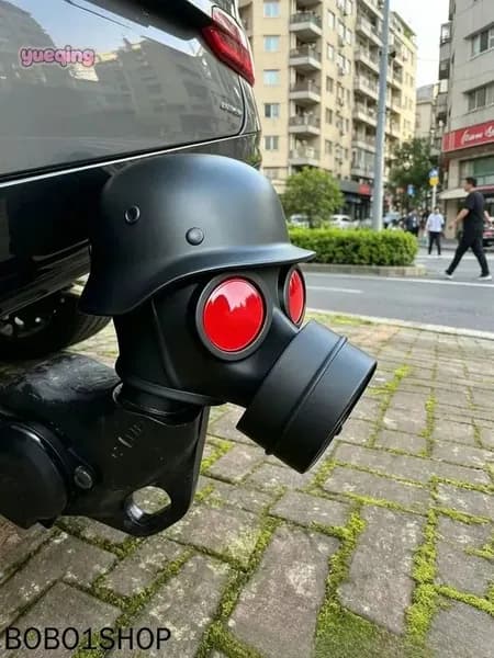Украшение крюка прицепа/колпачок на фаркоп,Это удлиненный нос с ромбовидной текстурой