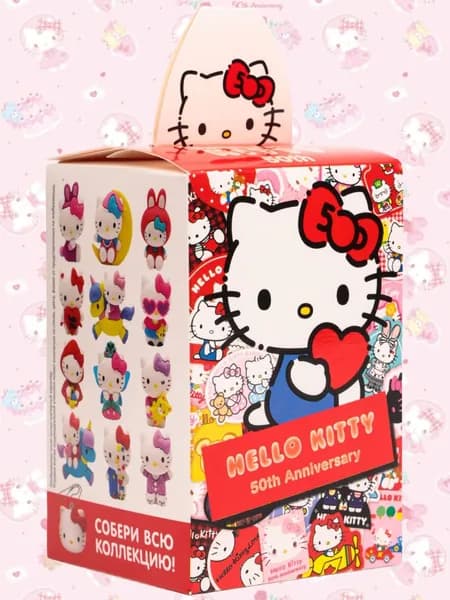 Свитбокс Hello Kitty с игрушкой, мармеладом и леденцом 42 гр, 1шт