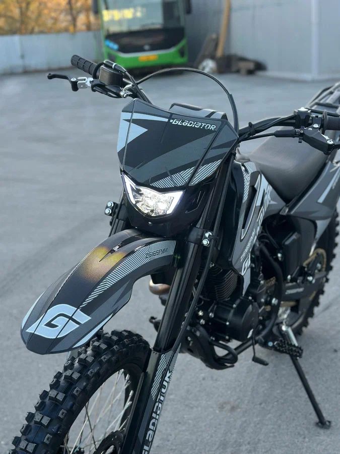 Мотоцикл эндуро Gladiator C1 ZS165FMM_серый (без ПТС в заводской упаковке)