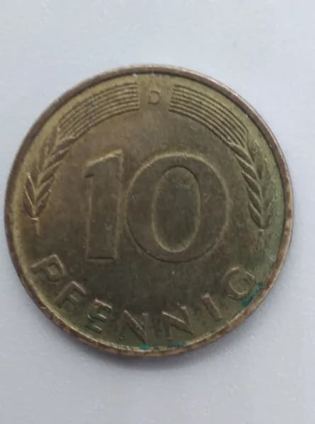 10 пфенигов. Германия. 1984
