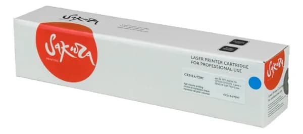 Sakura 126A - CE311A - 729C Картридж лазерный голубой 1000 стр
