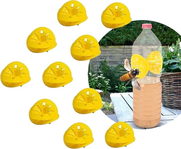 Ловушки для ос и шершней, 10 шт, Подвесные многоразовые, Для сада и дома, Эффективные