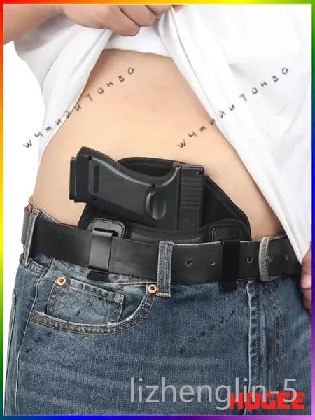 Качественный чехол из экокожи для невидимого хранения, совместимый с Glock 17/19/23/32, Sig Sauer, Beretta, выполнен как тактическая кобура