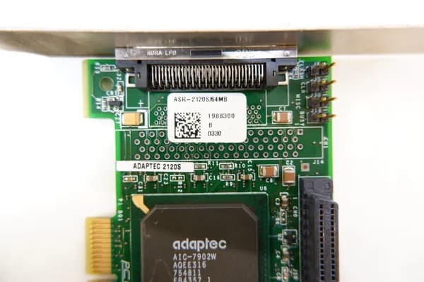 Контроллер RAID SCSI Adaptec ASR-2120S/64MB i80302 64Mb Int-1x68Pin AA850A