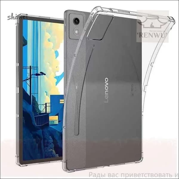 Прозрачный чехол TPU для Xiaoxin Pad Pro 12,7 2025 дюйма TB373FU TB375FC Back Shell-для Lenovo Tab P12 12.7 2025 подушки безопасности ударопрочн
