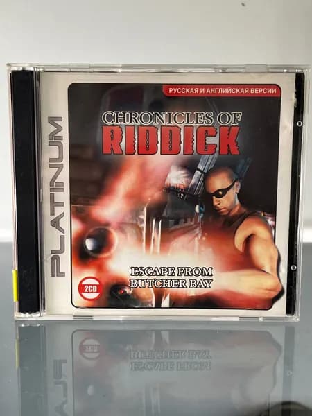 Chronicles of Riddick: Escape from Butcher Bay / Винтажный диск с игрой для ПК