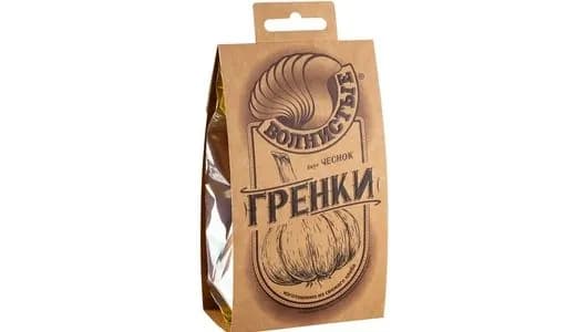 Гренки Волнистые жареные со вкусом чеснока 75 г