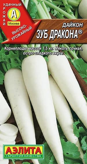 Семена Дайкон Зуб Дракона (1г) - Аэлита