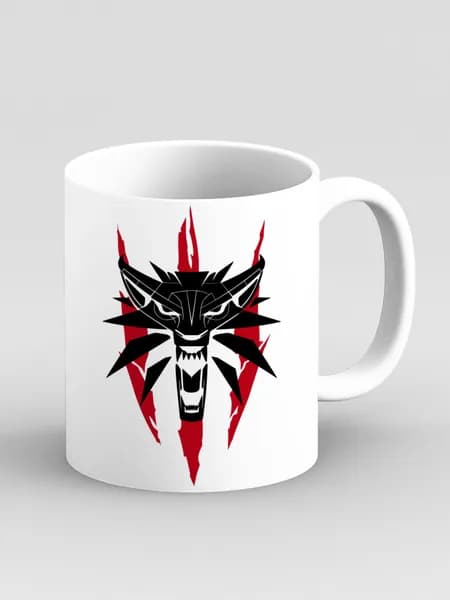Кружка "Witcher III. Ведьмак 3. Медальон"