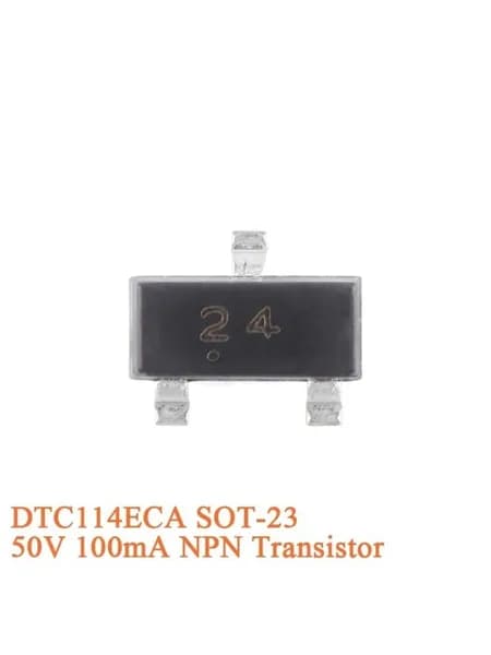 10шт DTC114ECA 24 SOT-23 Цифровой транзистор