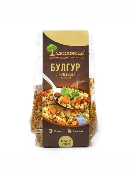 Здороведа Булгур с чечевицей по арабски 250г