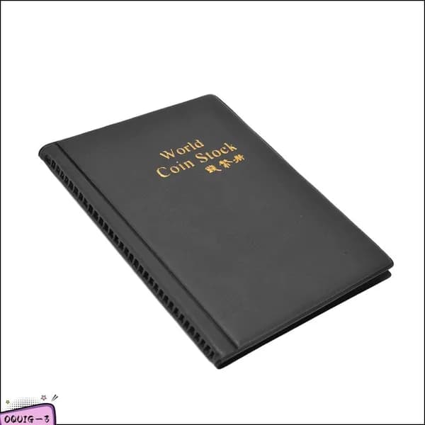 Книга для сбора монет черное