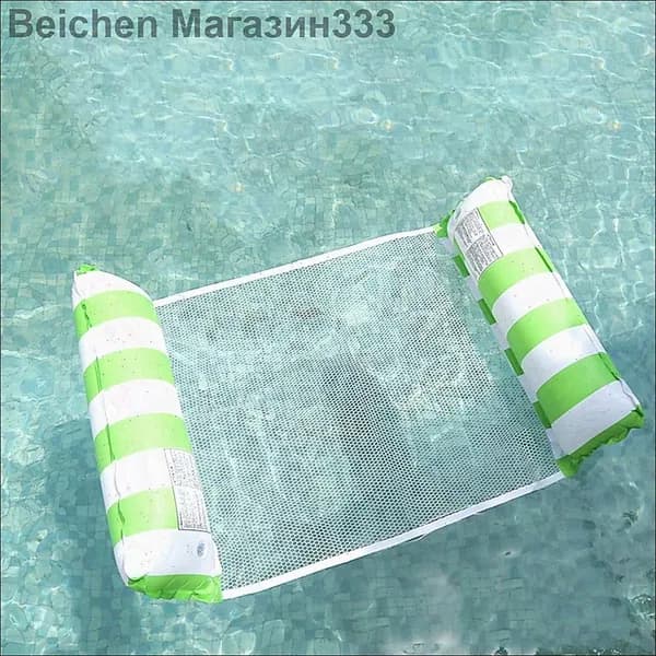 надувной водяной гамак, водяное кресло с откидывающейся спинкой