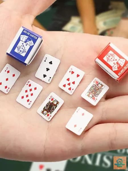 Мини-игральные Карты, 54 Карты В Колоде