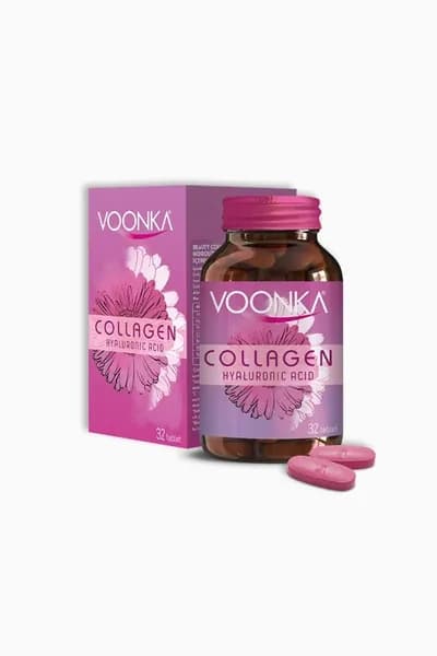 Коллагеновая Гиалуроновая кислота Voonka 32 таблетки 2 шт.