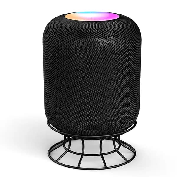 Подставка для колонки HomePod 2 2023 из углеродистой стали, чёрная