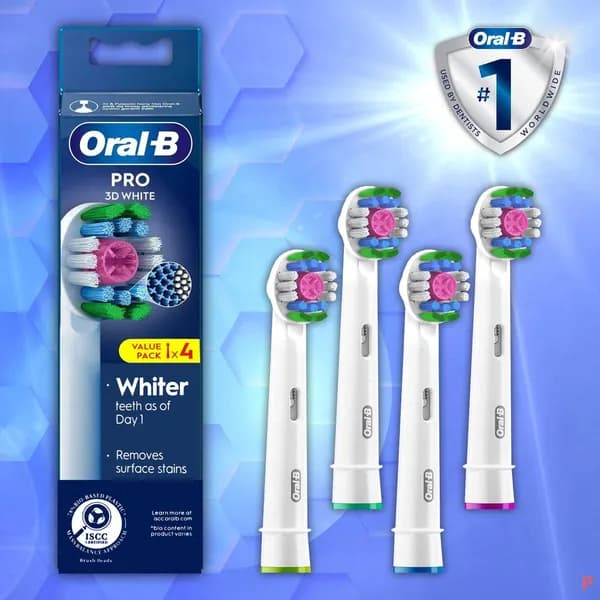 CrOral-B Floss Action CleanMaximiser Ora, 6 шт, для глубокой чистки и полировки