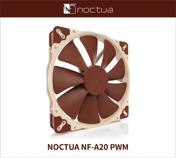 Noctua вентилятор NF-A20, темно-коричневый Комплект встроенной техники