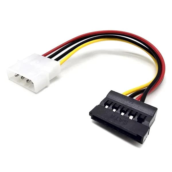 Кабель силовой для подключения жесткого диска MOLEX - SATA 15-pin, 200мм