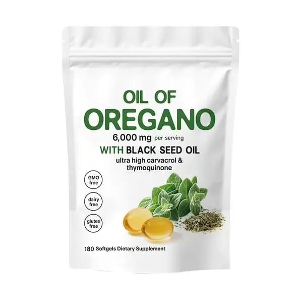 Масло орегано в мягких капсулах, 300 капсул , OreganoOilsoftge1