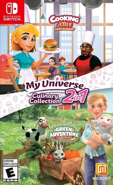 Игра My Universe 2 in 1 Culinary Collection Switch Картридж на Nintendo Switch