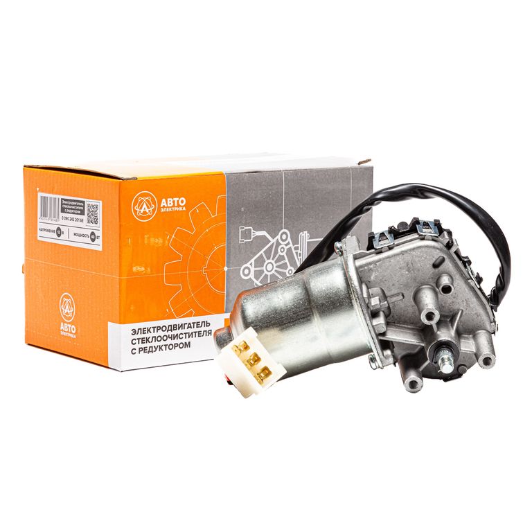 Мотор-редуктор стеклоочистителя газ-3302 бизнес 12v avtoelectrica