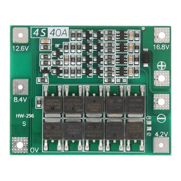 4S 40A литий-ионный аккумулятор 18650 Зарядное устройство Pcb Bms Защитная плата для двигателя дрели 14,8 В 16,8 В модуль Липо Клетка