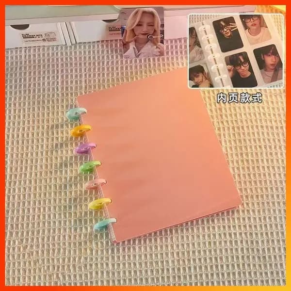 Альбом для фотографий, биндер для карточек k-pop, коллекционирование карт