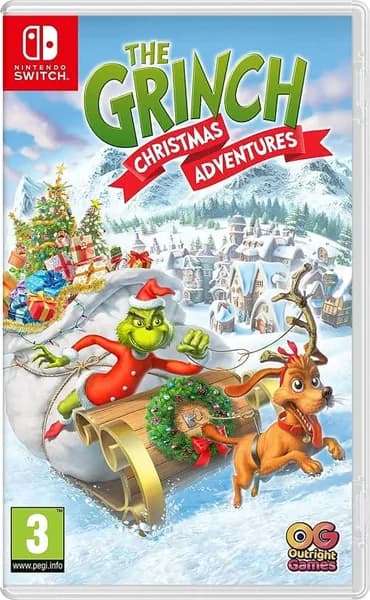Игра The Grinch: Christmas Adventures (Nintendo Switch, Английская версия)