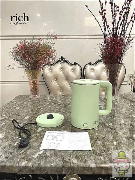 Электрический чайник mzm-20260306153938811-Knc9, зеленый