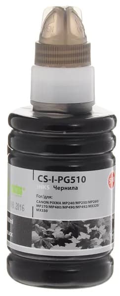 Cactus CS-I-PG510, Black чернила для для Canon Pixma MP240/ MP250/MP260/ MP270