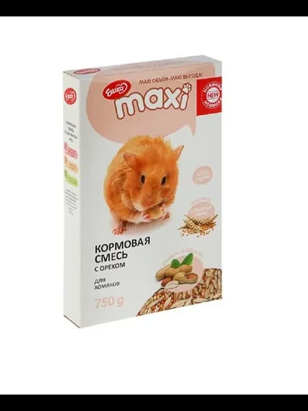 Кормовая смесь для хомяков орех, 750 гр