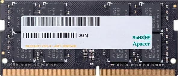 Apacer Оперативная память Оперативная память Apacer, DDR4, 8GB (1x8GB), 2666MHz, CL19, SO-DIMM DDR4, 2666 МГц, 1 x 8 ГБ (ES.08G2V.GNH)