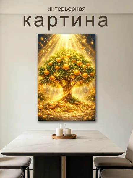 Картина "Печать струй" 30x45 см