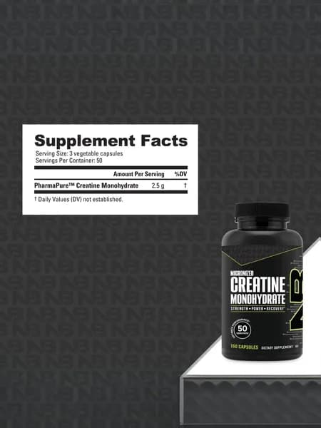 Креатин моногидрат NutraBio 150 капсул