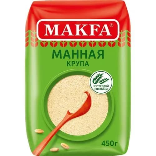 Makfa Крупа манная марки Т, 450 г