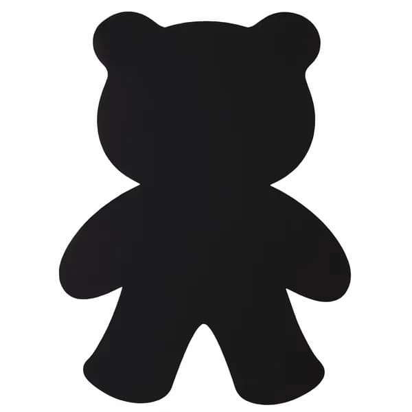 Доска на холодильник магнитно-меловая 30х40 см Teddy Bear с набором аксессуаров, маркером