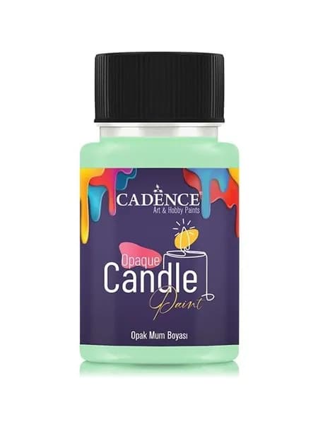 Краска по свечам Cadence "Opaque Candle Paint" 25 пастельный зеленый, 50мл