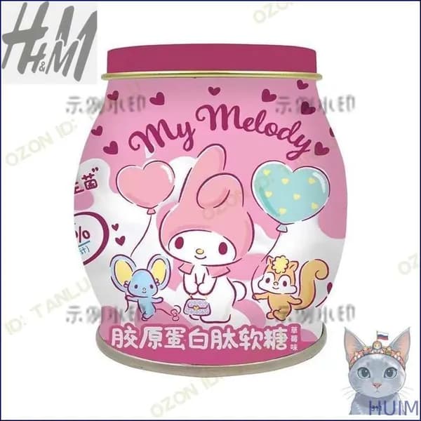 Серия Sanrio - желе Мелодия со вкусом клубники 80гр