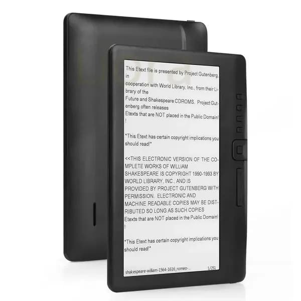 7" Электронная книга, черный